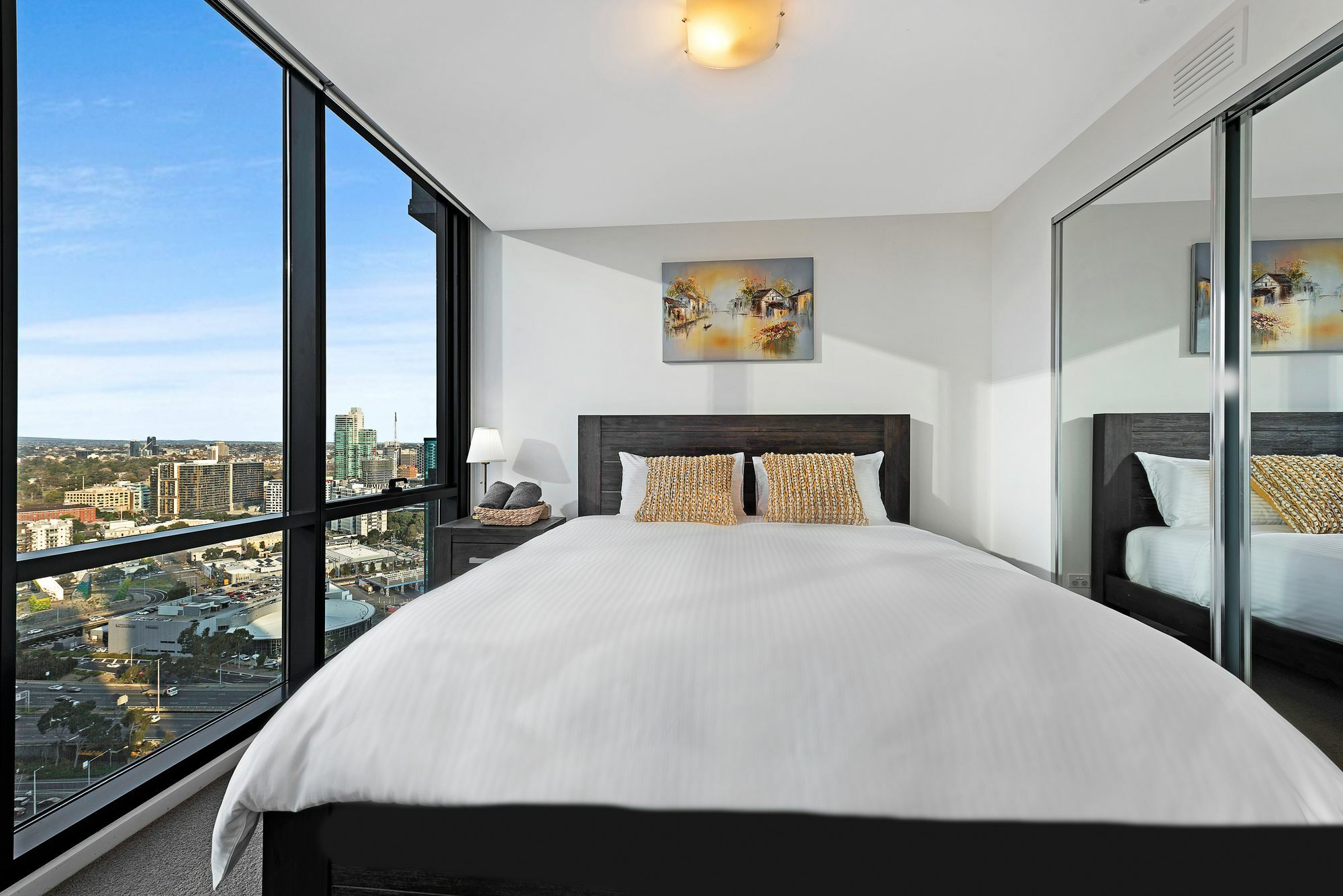 Luxury Apartments With View Melbourne Exterior foto